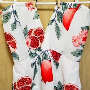 Pomegranate Maxi Dress SABO LUXE